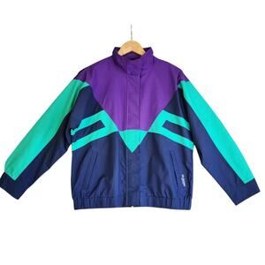 Tourney Womens Vintage Retro Gore Tex Waterproof Jacket Size Medium Golf Track